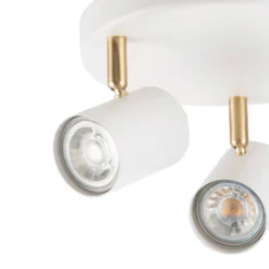 Thorpe 3 Lamp Spotlight Plate - White 9 Thorpe 3 Lamp Spotlight Plate - White -Luxe Light Shop 13239140 3044928056120341