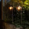 Cool Flame Solar Powered Hanging Lanterns - Pack Of 2 -Luxe Light Shop 13280790 7484932211014681