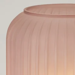 Pearl Frosted Floor Lamp - Rose 14 Pearl Frosted Floor Lamp - Rose -Luxe Light Shop 13445400 2005042045766054