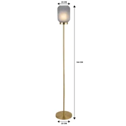 Pearl Frosted Floor Lamp - Navy 16 Pearl Frosted Floor Lamp - Navy -Luxe Light Shop 13445401 2085042048294637