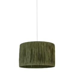 Raffia Easy Fit 35cm Shade - Sage 10 Raffia Easy Fit 35cm Shade - Sage -Luxe Light Shop 13445404 1174956834899466