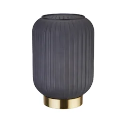 Pearl Frosted Table Lamp - Navy -Luxe Light Shop 13445407 1524968232655388