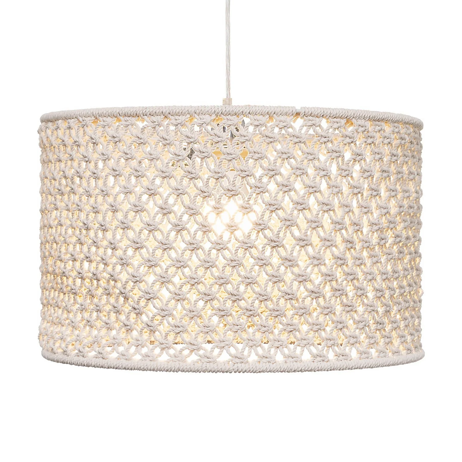 Macrame 44cm Easy Fit Light Shade 4 Macrame 44cm Easy Fit Light Shade - Image 2