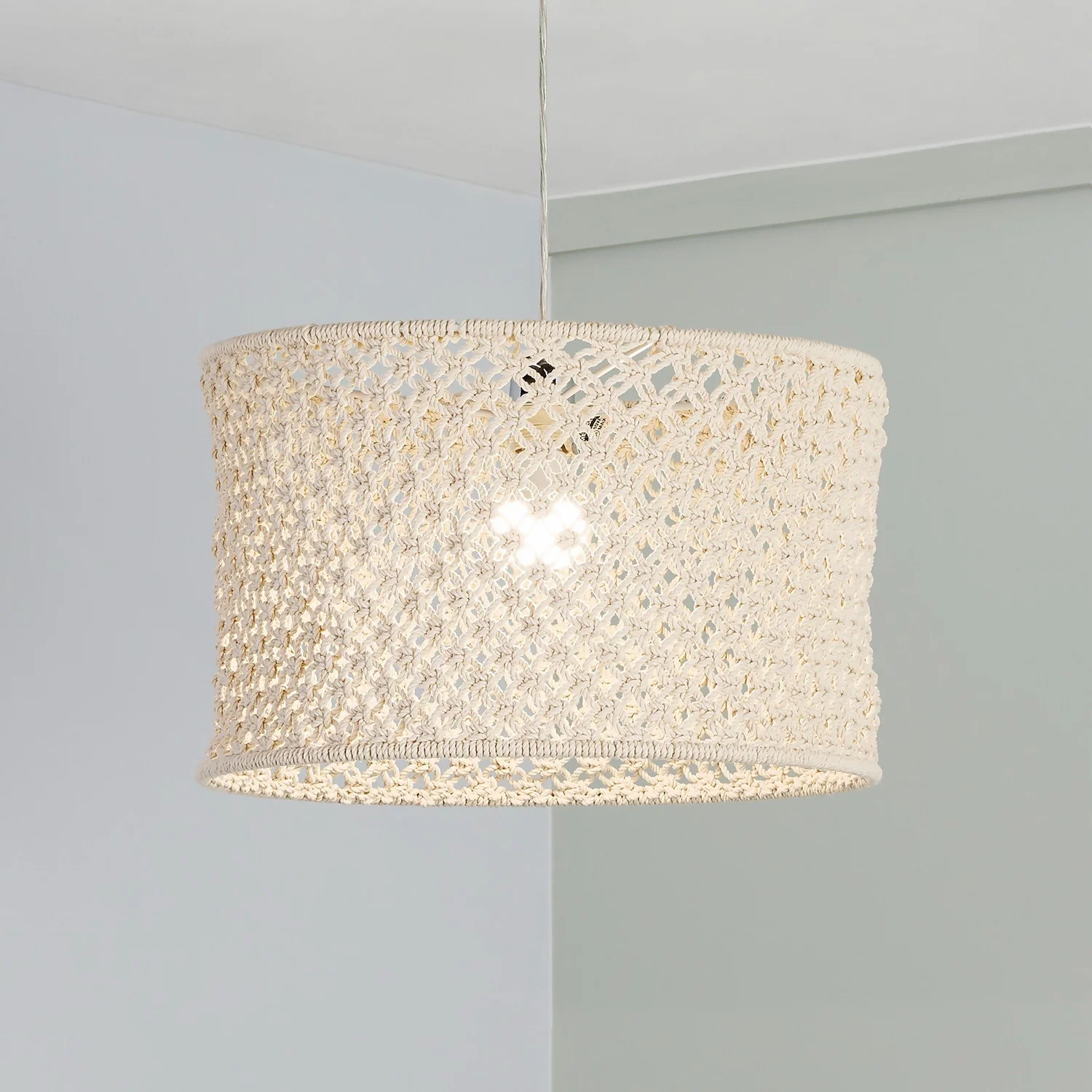 Macrame 44cm Easy Fit Light Shade 3 Macrame 44cm Easy Fit Light Shade