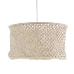 Macrame 44cm Easy Fit Light Shade 8 Macrame 44cm Easy Fit Light Shade -Luxe Light Shop 13453785 9664915323867957
