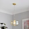Fleur Glass Pendant - Champagne -Luxe Light Shop 13453789 2074915323391665