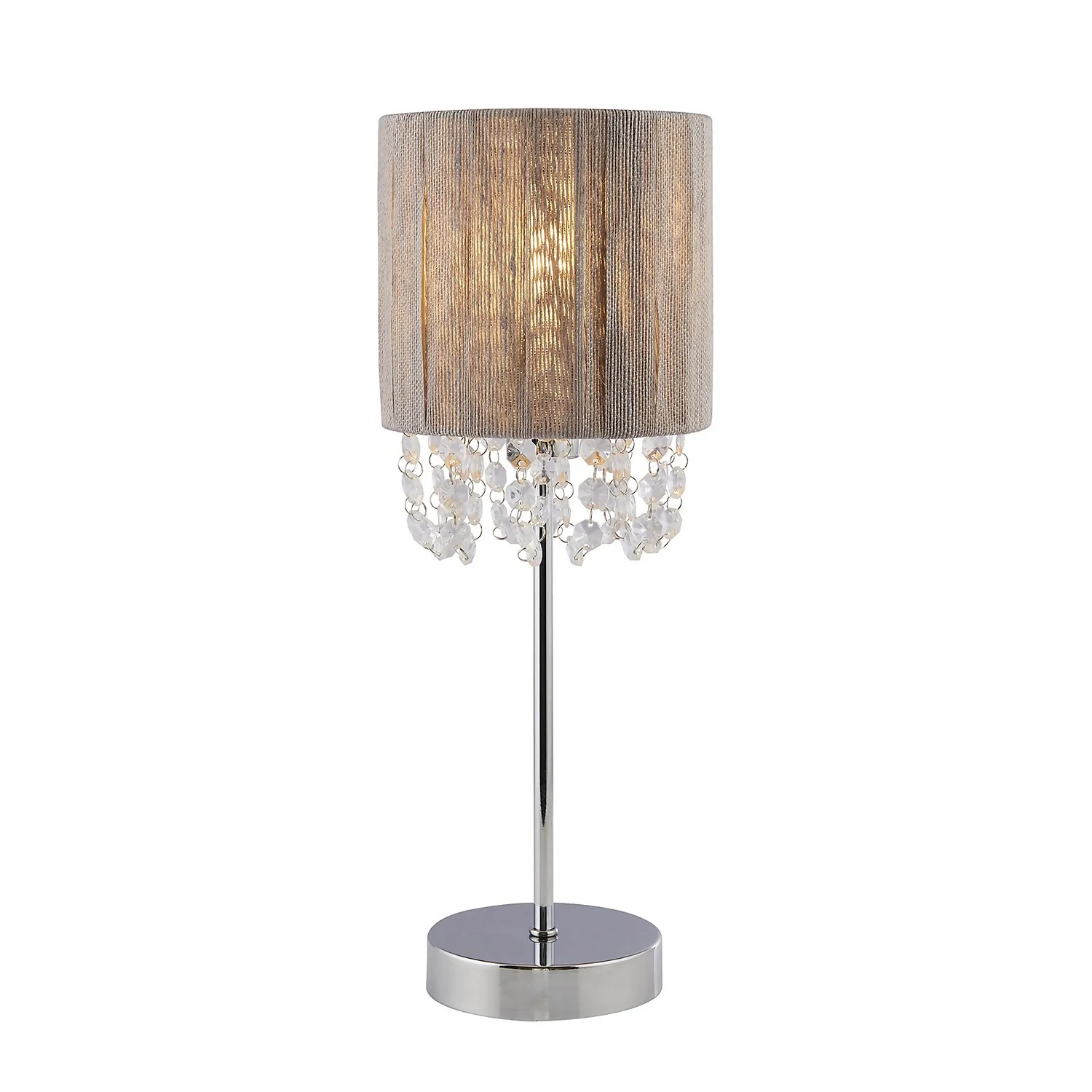 Bellano Table Lamp - Grey 4 Bellano Table Lamp - Grey - Image 2
