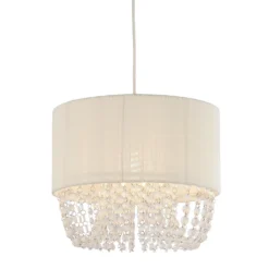 Bellano Easy Fit Lamp Shade - White 7 Bellano Easy Fit Lamp Shade - White -Luxe Light Shop 13525823 1054976242035468