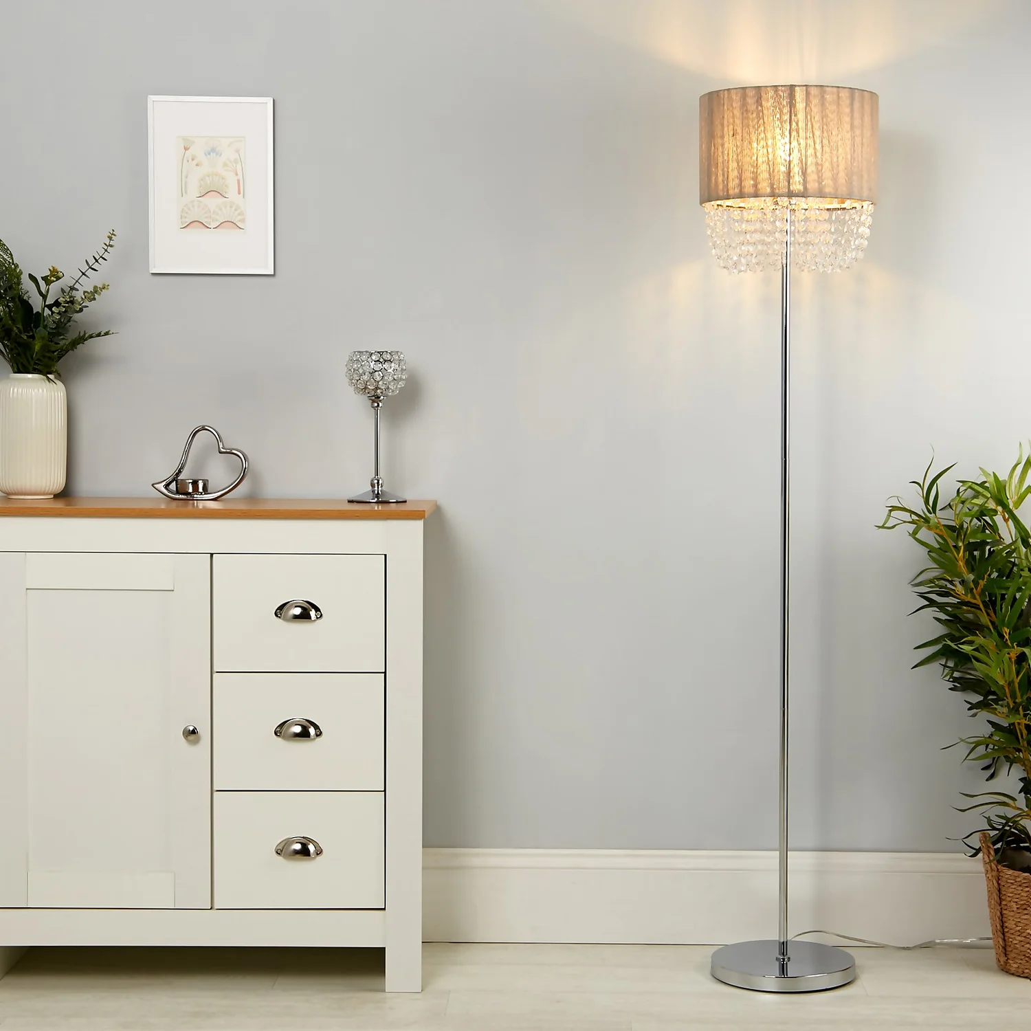 Bellano Floor Lamp - Grey 3 Bellano Floor Lamp - Grey