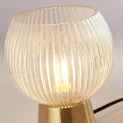 Naomi Table Lamp - Clear -Luxe Light Shop 13525833 4334976242419177
