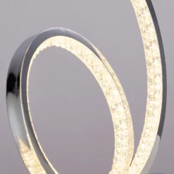 Sasha LED Table Lamp - Chrome & Crystal -Luxe Light Shop 13525836 1685042075218533