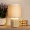 Phoebe Ceramic Table Lamp - Cream -Luxe Light Shop 13525837 1845020301198757