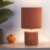 Phoebe Ceramic Table Lamp - Rust -Luxe Light Shop 13525839 7645020301272944