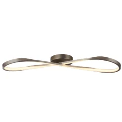 Austin LED Flush Ceiling Light - Satin Nickel 8 Austin LED Flush Ceiling Light - Satin Nickel -Luxe Light Shop 13528462 7264976242584852