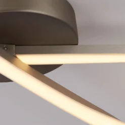 Austin LED Flush Ceiling Light - Satin Nickel 10 Austin LED Flush Ceiling Light - Satin Nickel -Luxe Light Shop 13528462 9994976242665492