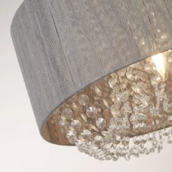 Bellano Ceiling Pendant Light - Grey -Luxe Light Shop 13528464 9624976242435197