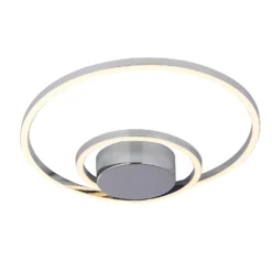 Sasha LED Flush Ceiling Light - Light Chrome 8 Sasha LED Flush Ceiling Light - Light Chrome -Luxe Light Shop 13528469 1344976242471914
