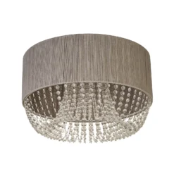 Bellano 5 Light Flush Ceiling Light - Grey -Luxe Light Shop 13528472 9744976728561917