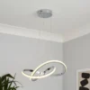 Boston LED Infinity Ceiling Pendant Light - Chrome 2 Boston LED Infinity Ceiling Pendant Light - Chrome -Luxe Light Shop 13529582 2074945395502932