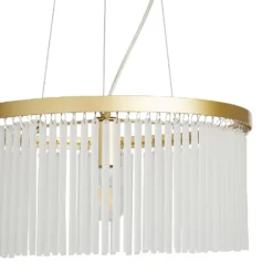 Highgate Single Tier Pendant Light - Brass -Luxe Light Shop 13529596 2054945396163178