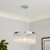 Highgate Single Tier Pendant Light - Chrome -Luxe Light Shop 13529598 3174945396033896