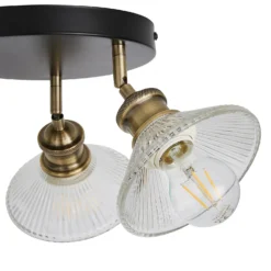 Edale 3 Light Flush Spotlight Plate -Luxe Light Shop 13529615 4624945396176447