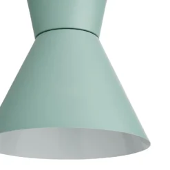 Tromso Nordic Metal Easy Fit Shade - Sage 9 Tromso Nordic Metal Easy Fit Shade - Sage -Luxe Light Shop 13529619 1994945396134465