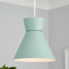 Tromso Nordic Metal Easy Fit Shade - Sage 2 Tromso Nordic Metal Easy Fit Shade - Sage -Luxe Light Shop 13529619 2764945395962118
