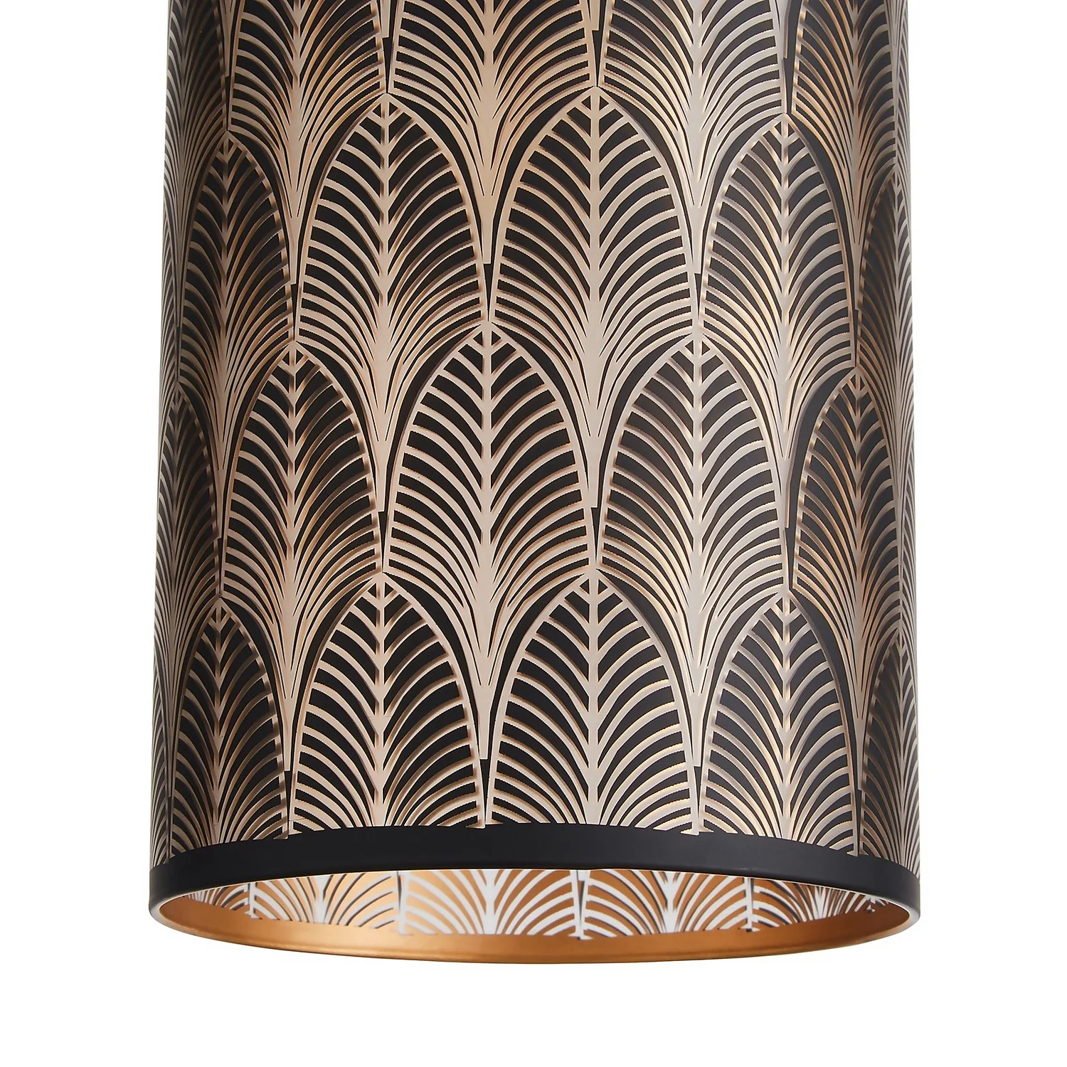 Shea Glass Easy Fit Shade - Black 6 Shea Glass Easy Fit Shade - Black - Image 4