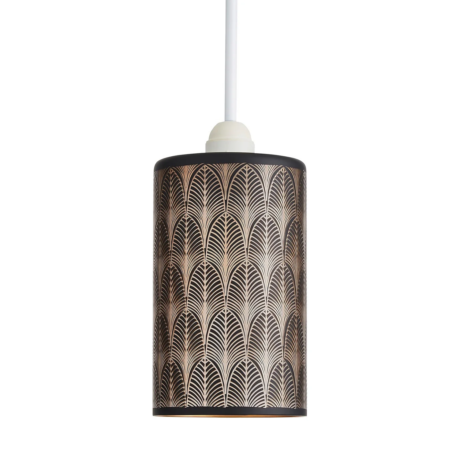 Shea Glass Easy Fit Shade - Black 5 Shea Glass Easy Fit Shade - Black - Image 3