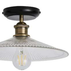 Edale Single Ceiling Flush -Luxe Light Shop 13529623 1594945396150776