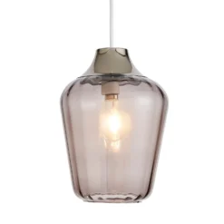 Adore Glass Easy Fit Shade - Smoked -Luxe Light Shop 13529624 1834945396987371
