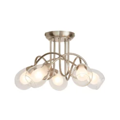 Altrincham 5 Light Semi Flush Ceiling Light 8 Altrincham 5 Light Semi Flush Ceiling Light -Luxe Light Shop 13529631 1354945396250520