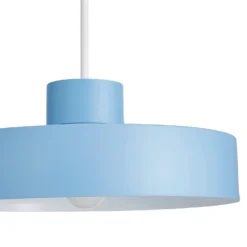Oslo Nordic Metal Easy Fit Shade - Blue 9 Oslo Nordic Metal Easy Fit Shade - Blue -Luxe Light Shop 13529633 1444945395623196