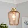 Adore Glass Easy Fit Shade - Amber 2 Adore Glass Easy Fit Shade - Amber -Luxe Light Shop 13529636 3834945396212822