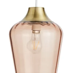 Adore Glass Easy Fit Shade - Amber 8 Adore Glass Easy Fit Shade - Amber -Luxe Light Shop 13529636 8114945396408080