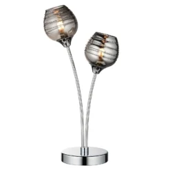 Marple Table Lamp - Chrome & Smoke 10 Marple Table Lamp - Chrome & Smoke -Luxe Light Shop 13645373 1164956789250935