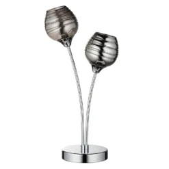 Marple Table Lamp - Chrome & Smoke 11 Marple Table Lamp - Chrome & Smoke -Luxe Light Shop 13645373 7704956789274884