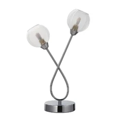 Tatton Table Lamp - Chrome -Luxe Light Shop 13645377 1794942855395615