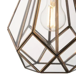 Polly Pendant Light - Antique Brass -Luxe Light Shop 13645378 1194942855430364