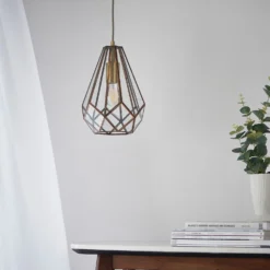 Polly Pendant Light - Antique Brass -Luxe Light Shop 13645378 2104942855340946