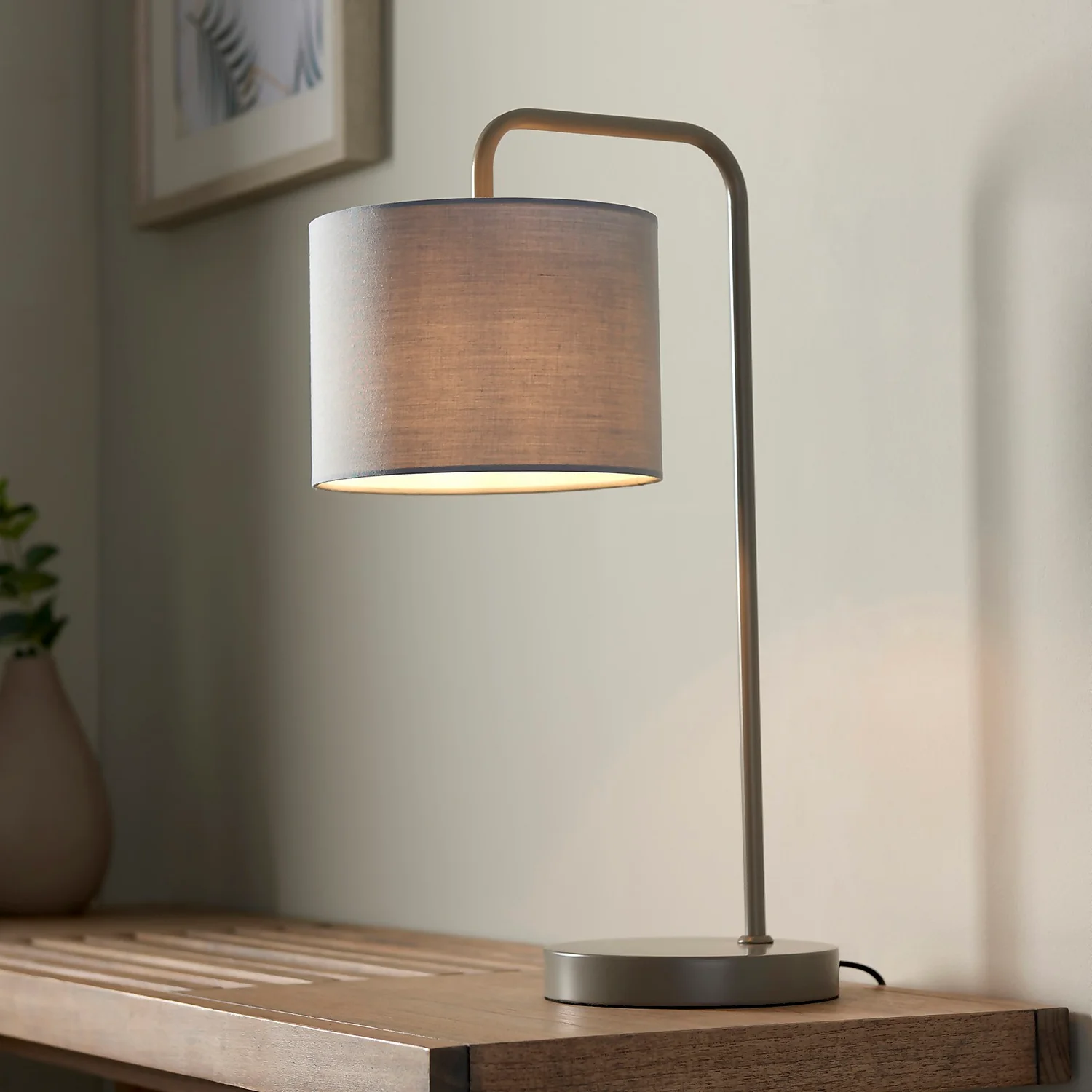 Kendal Table Lamp - Grey 3 Kendal Table Lamp - Grey
