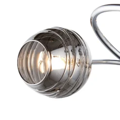 Marple 5 Light Semi Flush Ceiling Light - Chrome & Smoke 11 Marple 5 Light Semi Flush Ceiling Light - Chrome & Smoke -Luxe Light Shop 13645384 9064956789727140