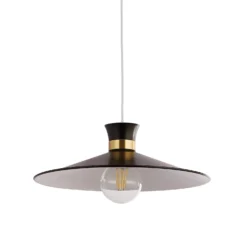 Balham Easy Fit Lamp Shade - Black & Brass 8 Balham Easy Fit Lamp Shade - Black & Brass -Luxe Light Shop 13661901 2314976242736226