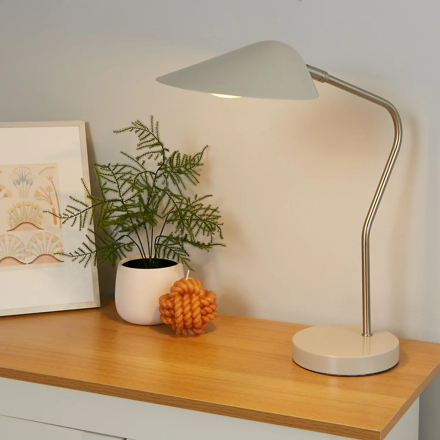 Laila Table Lamp - Stone 3 Laila Table Lamp - Stone