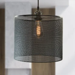 Amina Easy Fit Shade - Black -Luxe Light Shop 13695772 1214959108919701