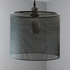 Amina Easy Fit Shade - Black -Luxe Light Shop 13695772 1324959108722913