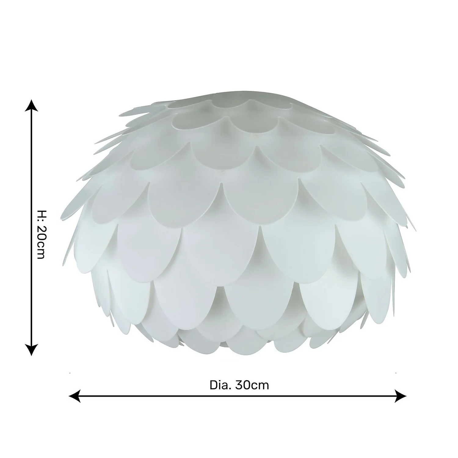 Daisy Easy Fit Shade - White 10 Daisy Easy Fit Shade - White - Image 8