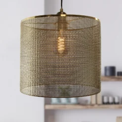 Amina Easy Fit Shade - Brass 20 Amina Easy Fit Shade - Brass -Luxe Light Shop 13695774 4984959109345653