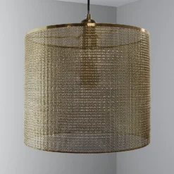 Amina Easy Fit Shade - Brass 18 Amina Easy Fit Shade - Brass -Luxe Light Shop 13695774 9414959109271172
